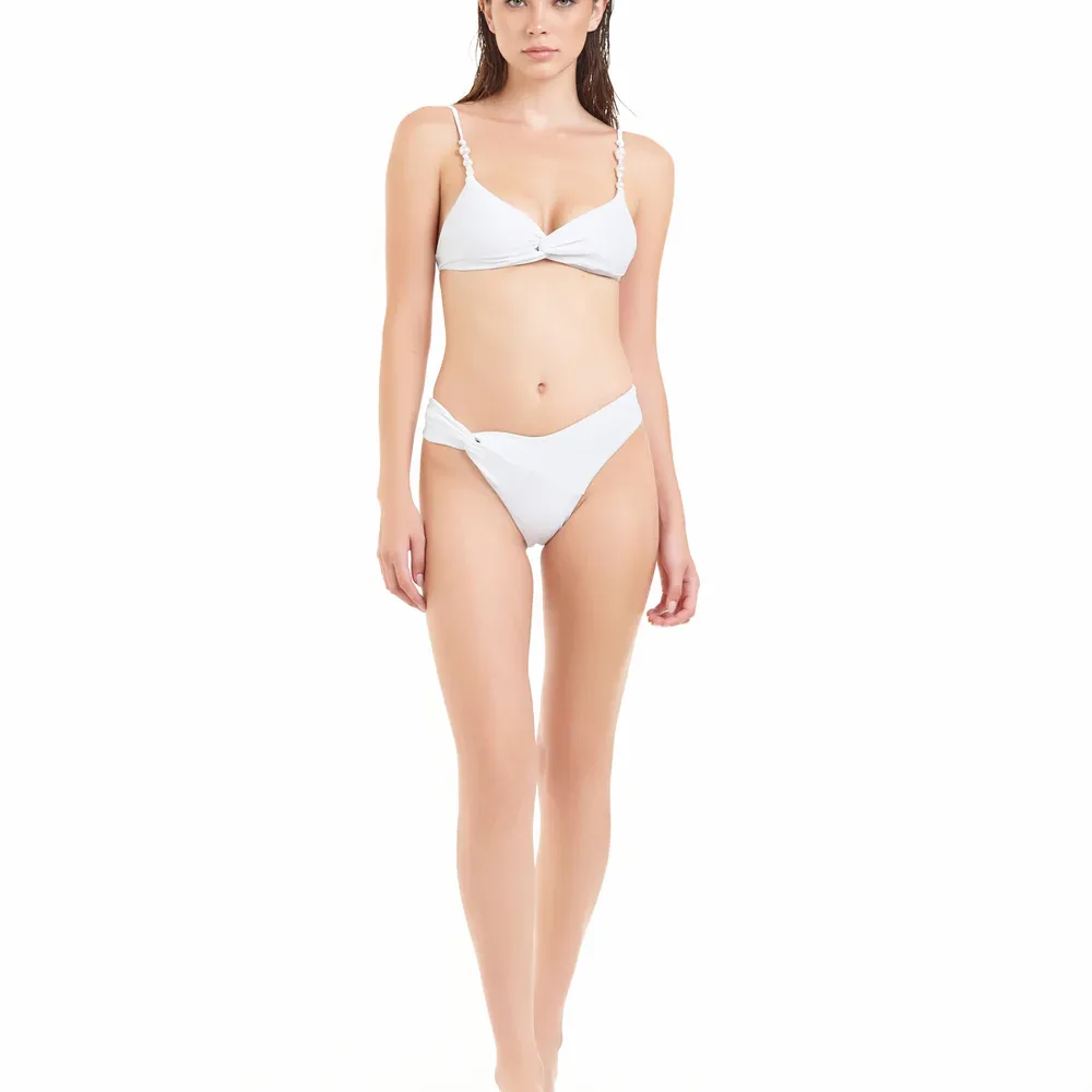 Bikini bralette Cotazur in lycra con dettaglio perle