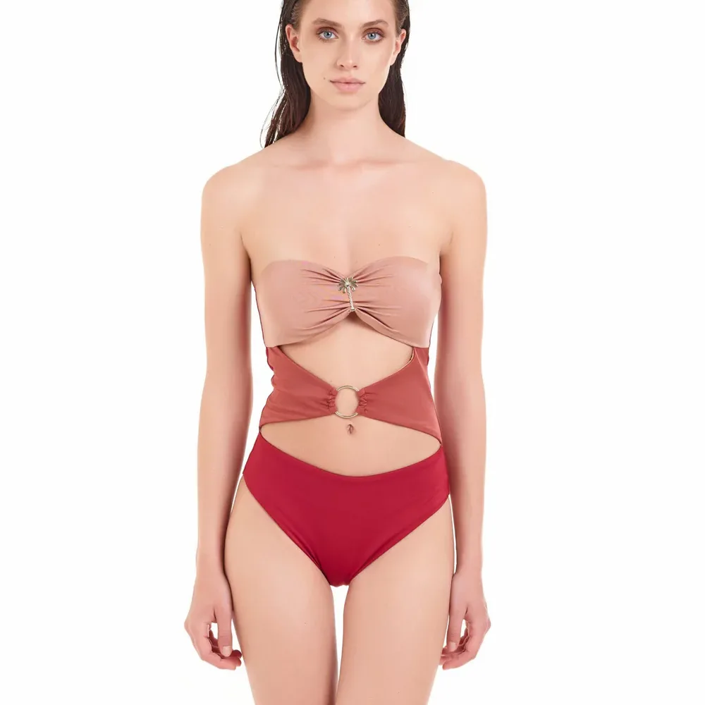 Costume intero Cotazur degradè in lycra