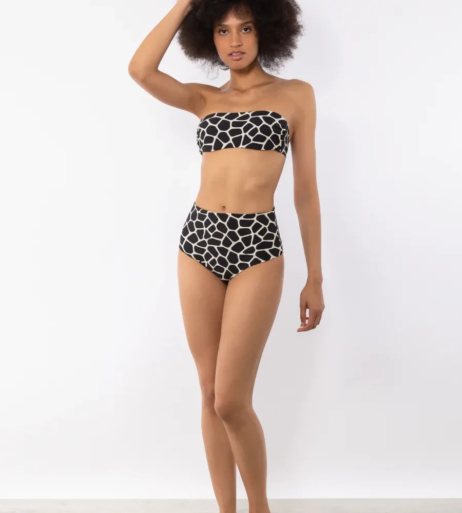 Fascia bikini con ferretto invisibile e spallina removibile - SV08