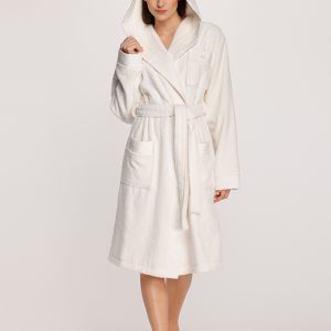 Accappatoio Unisex Liu Jo Modello Diagonale Bianco