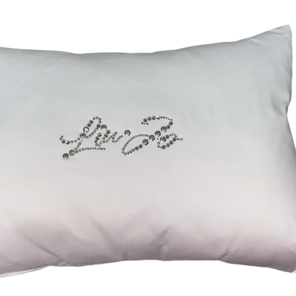 Cuscino arredo Lucente di Liu Jo in Raso 30x40 cm Bianco