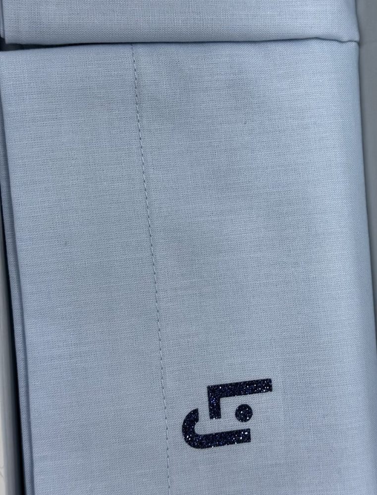 Completo culla 3pz Liu Jo color azzurro