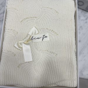 Copertina lana wav Liu Jo avorio