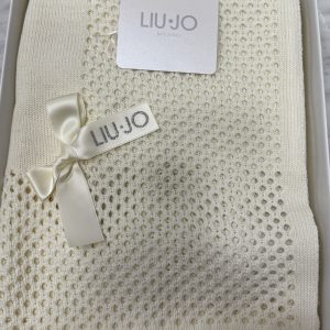 Copertina lana baby Liu Jo avorio