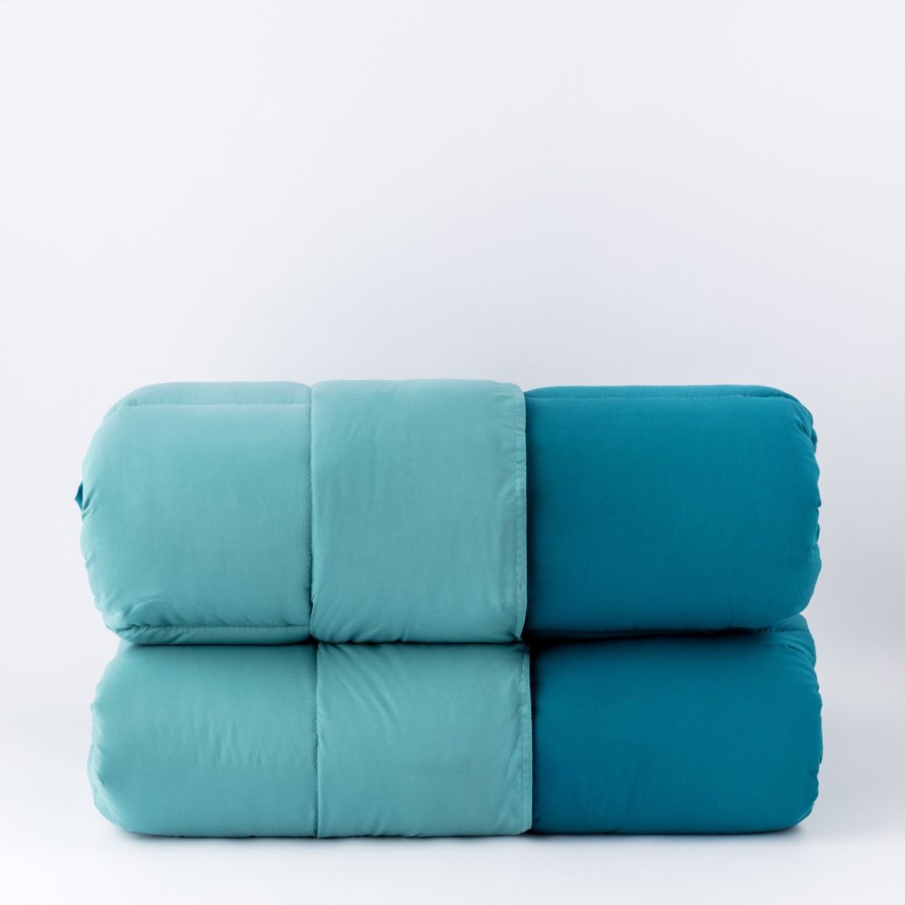 Trapunta singola vallesusa ottanio