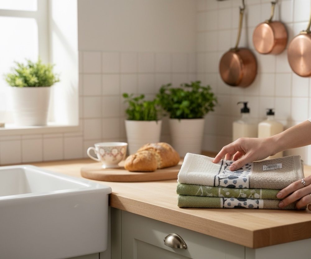 Strofinacci da cucina vinci 6pz