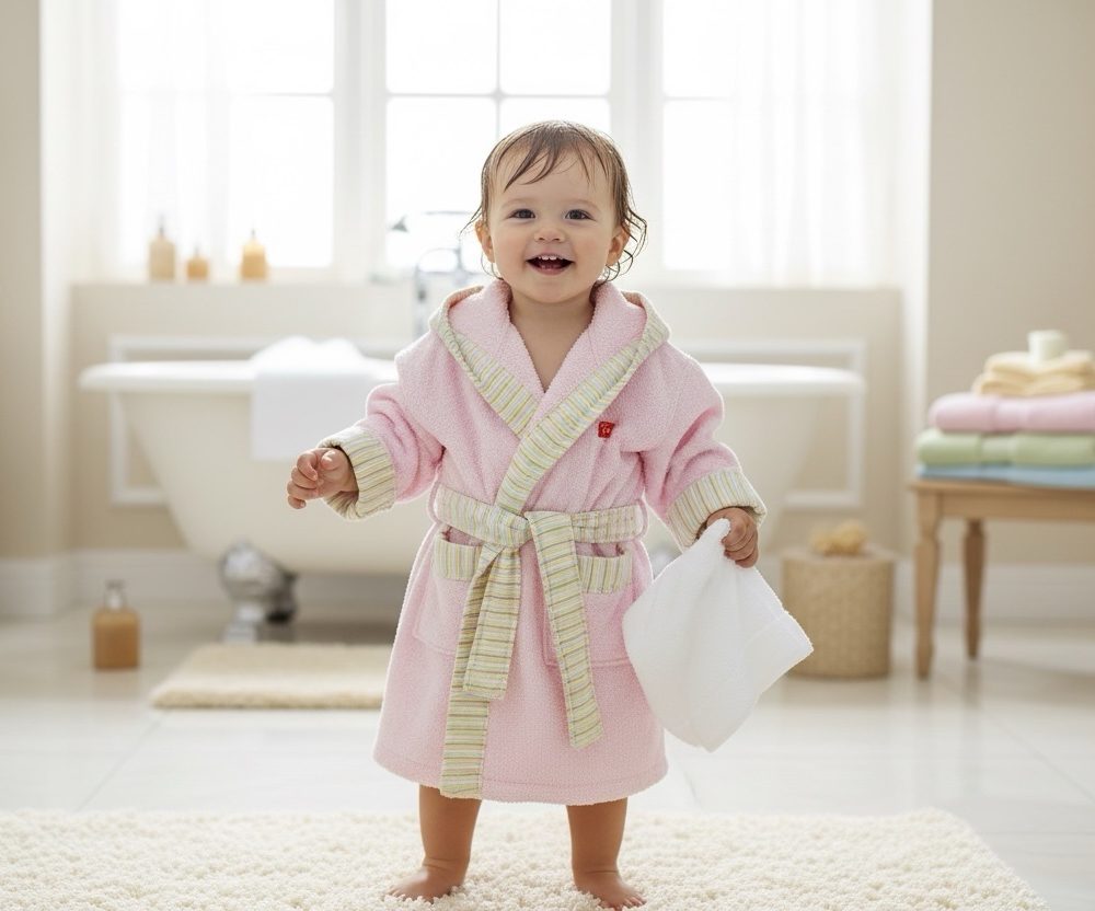 Accappatoio baby gabel Joker pastello