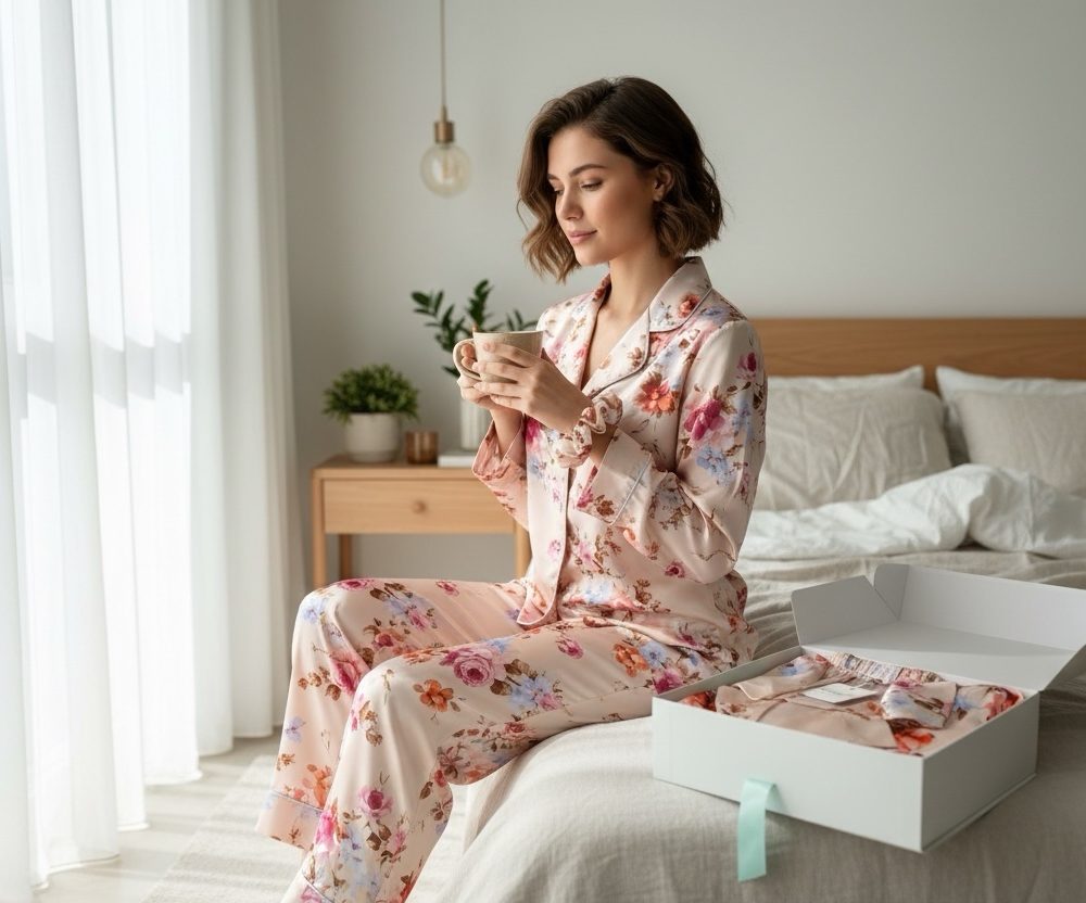 Pigiama donna raso filo D’Angelo melodia