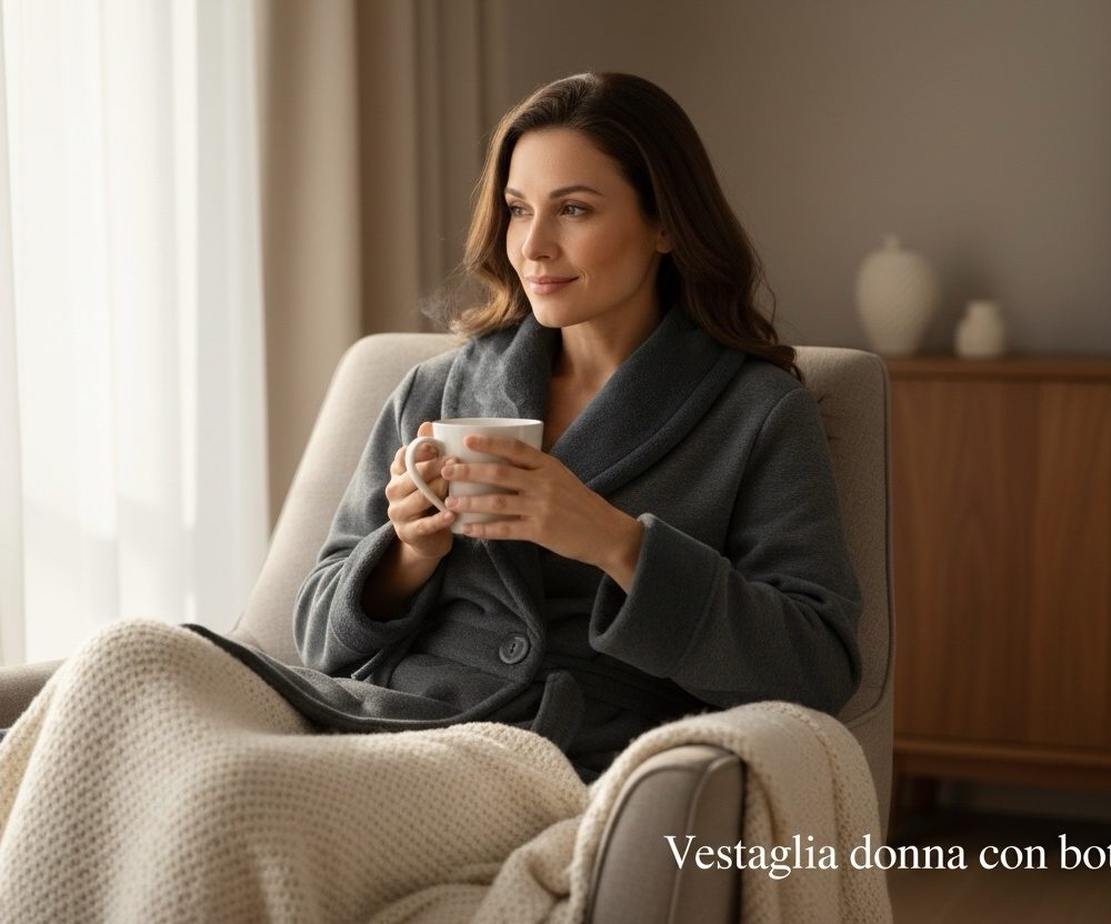 Vestaglia donna Verdissima Rosa Antico SM71