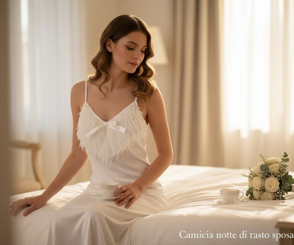 Camicia da notte raso Liu Jo latte