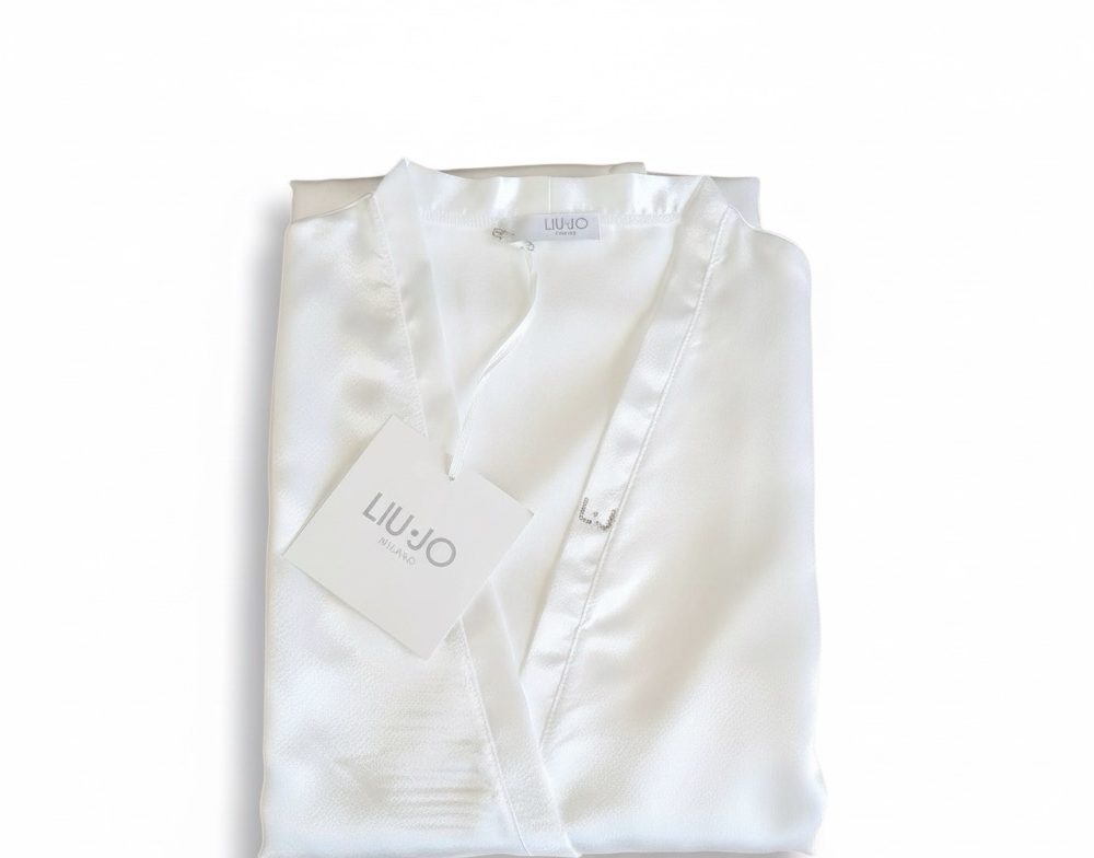 Vestaglia donna raso Liu Jo latte