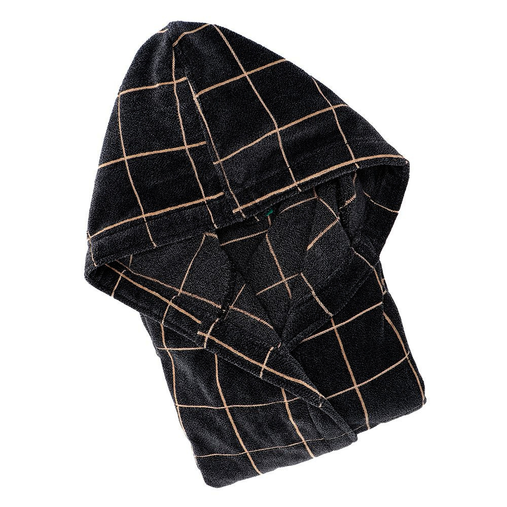 Accappatoio adulto Pretti Kent cotone idrofilo greige