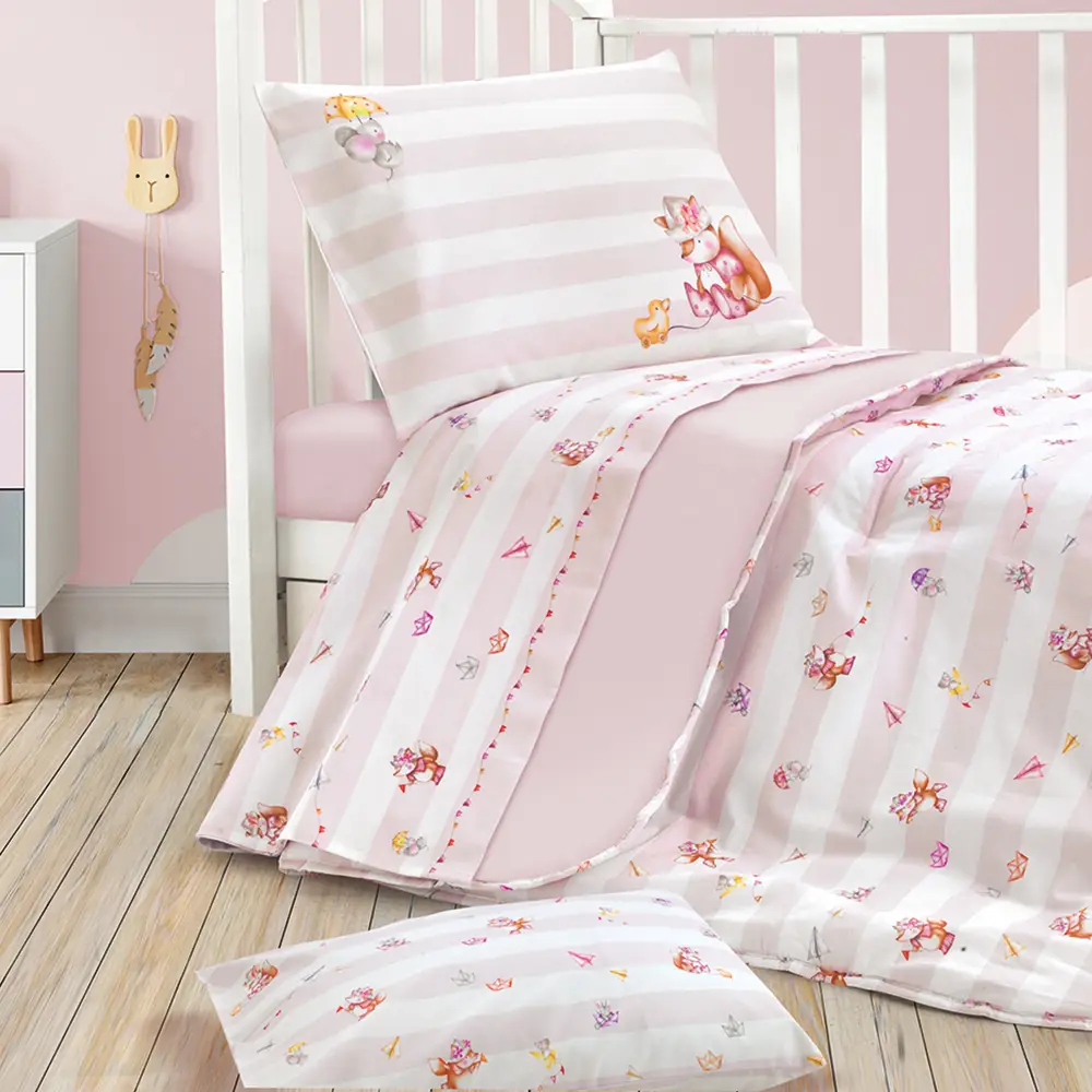 Completo Lenzuolo Lettino Lisia