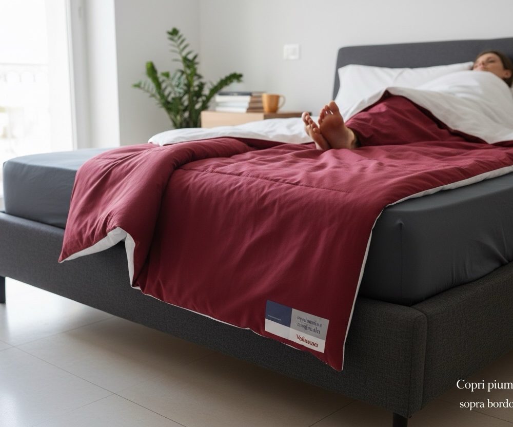 Completo copripiumino 1 piazza Vallesusa Inside Bordeaux