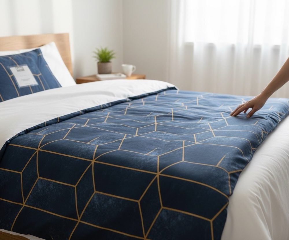 Completo copripiumino 1 piazza Gabel Deco' Oriente