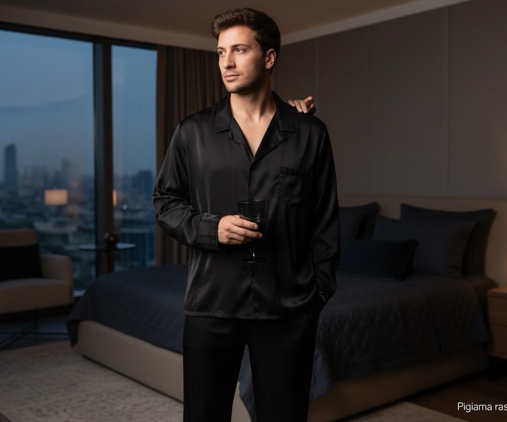 Pigiama uomo Lenir Nico nero