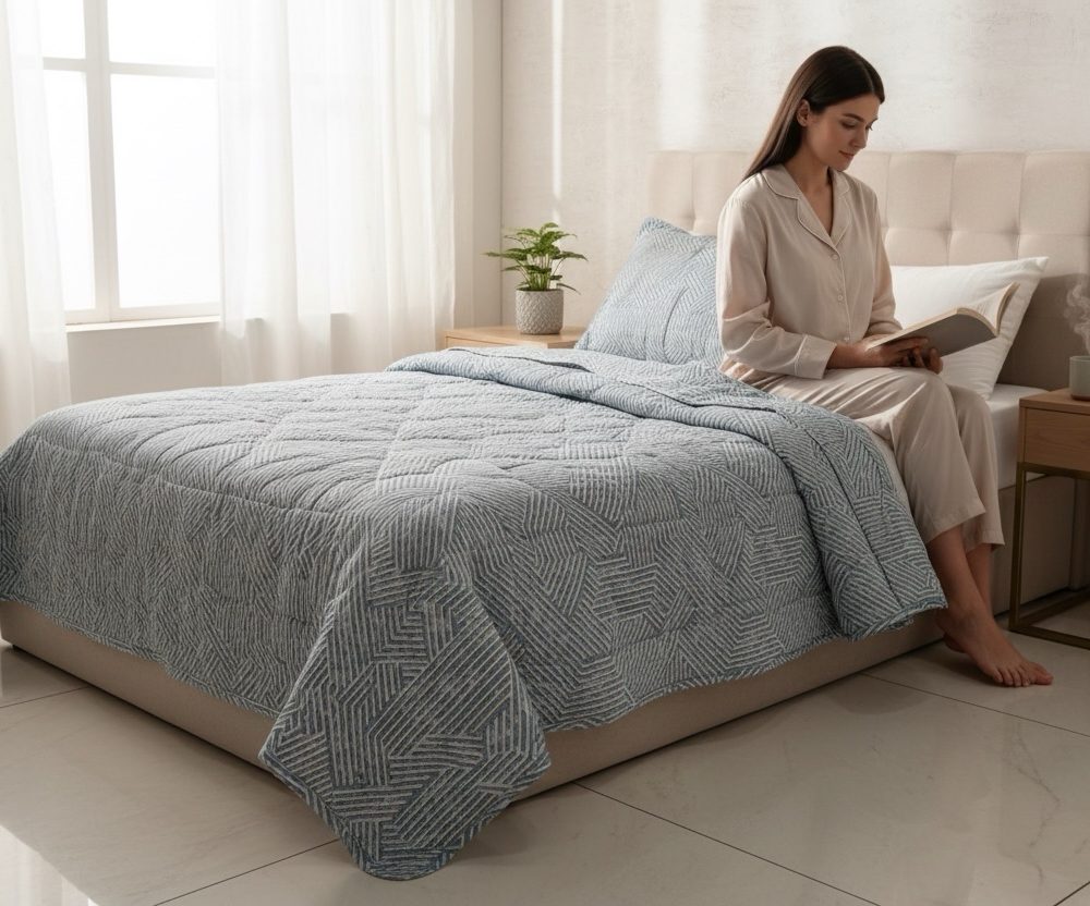 Trapunta letto singolo gabel