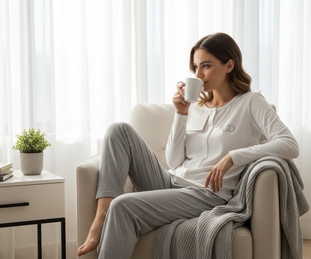 Pigiama donna Liu Jo Aperto davanti DL0264