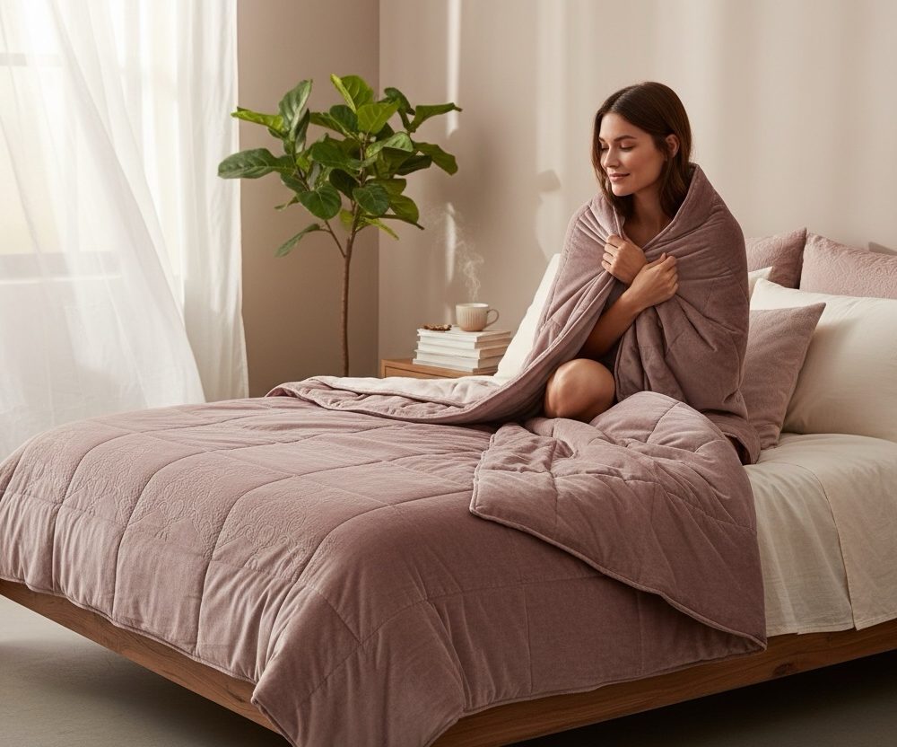 Trapunta un posto e mezzo velluto Botticelli Home