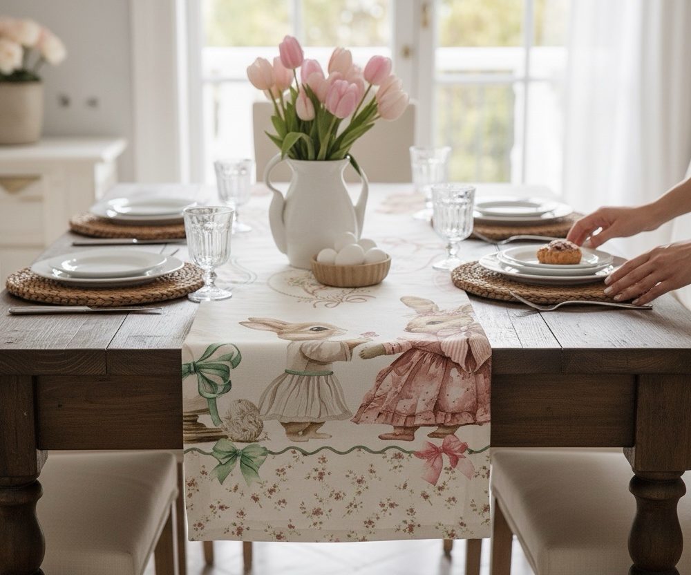 Runner amicizia Maestri cotonieri Home misura 47x140 cm