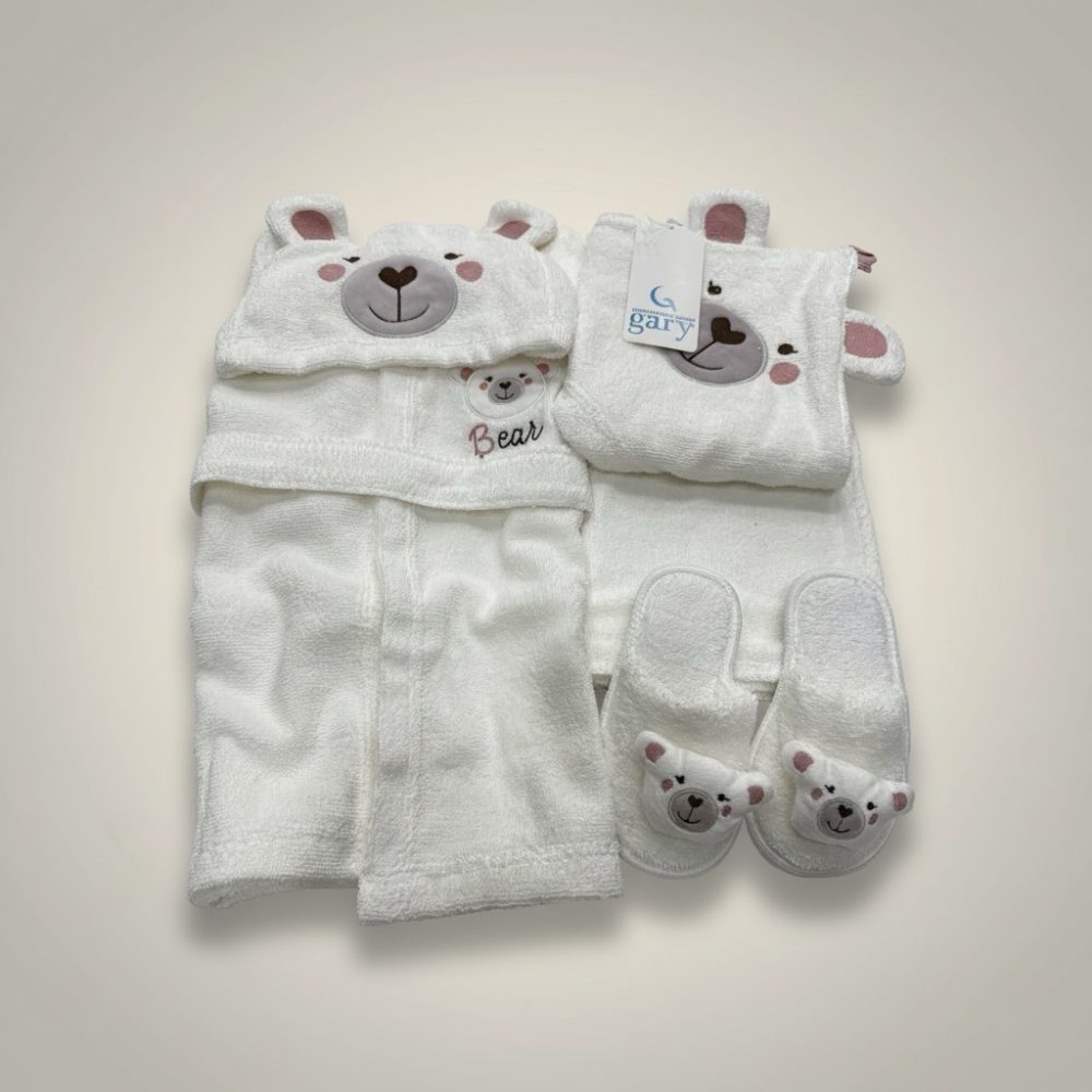 Cordinato spugna gary neonato/a taglia unica da 0a 36 mesi orso