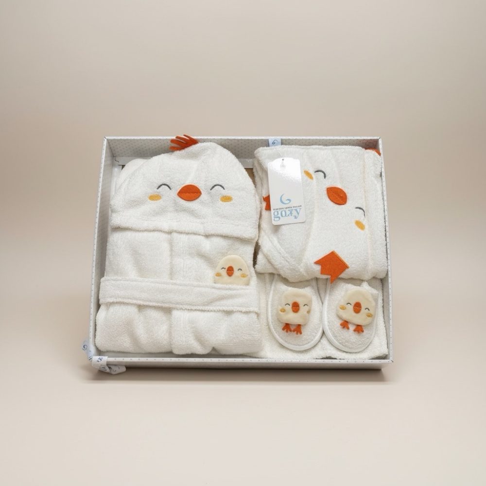 Cordinato spugna neonato/a gary pulcino taglia unica da 0a36 mesi