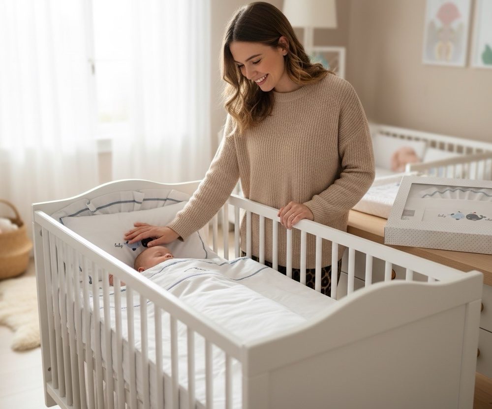 Lenzuolino culla gary 90x120 sotto sopra federa cielo