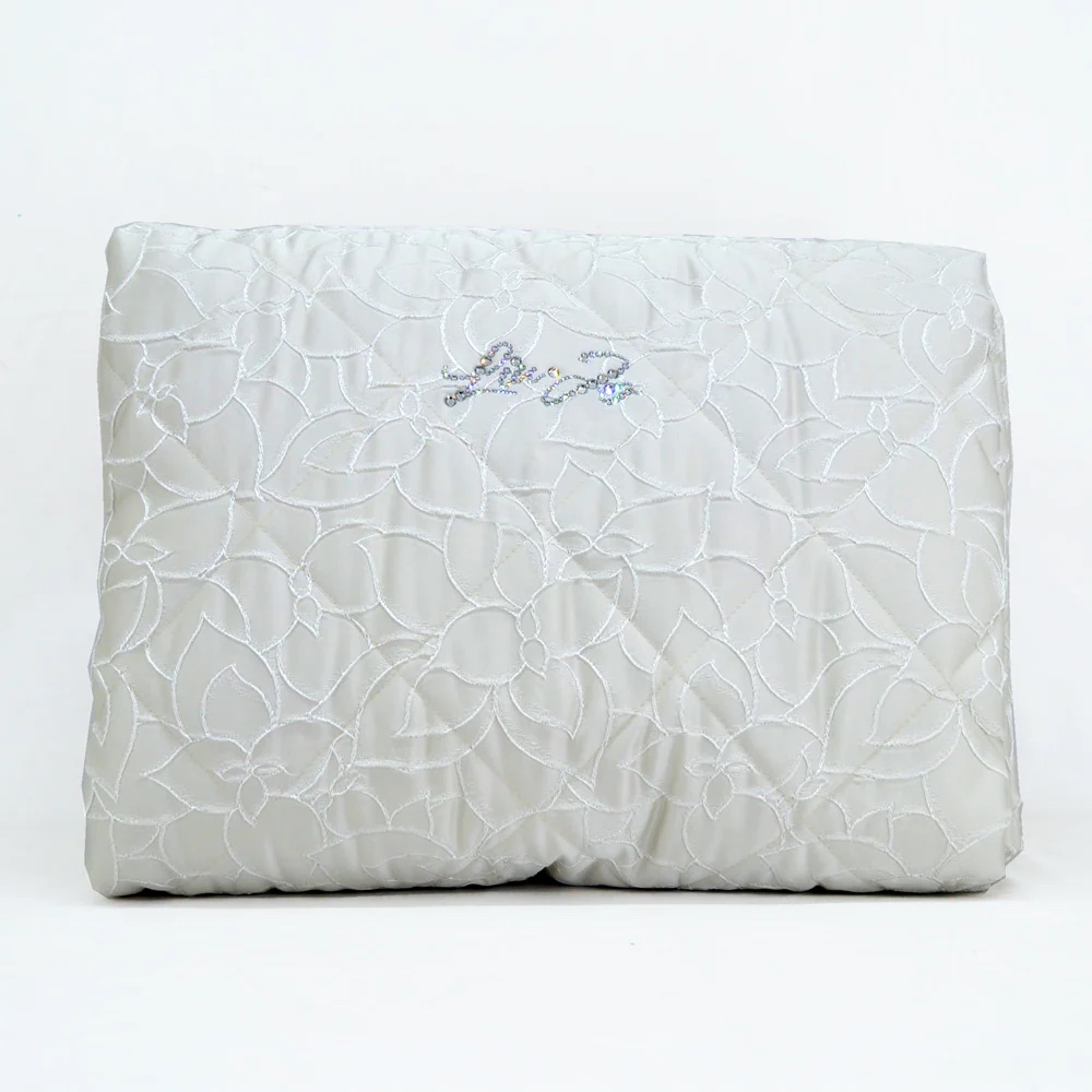 Trapuntino matrimoniale Liu Jo rose naturale