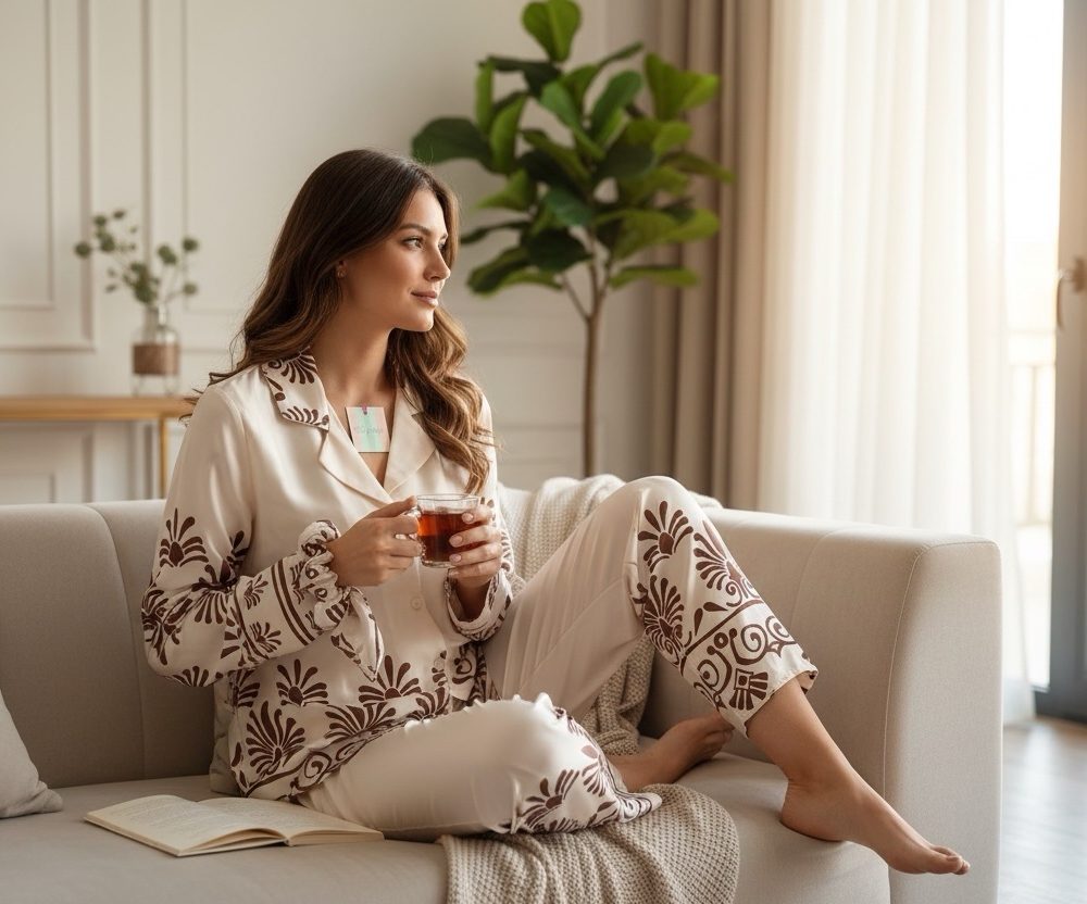 Pigiama donna raso filo D’Angelo